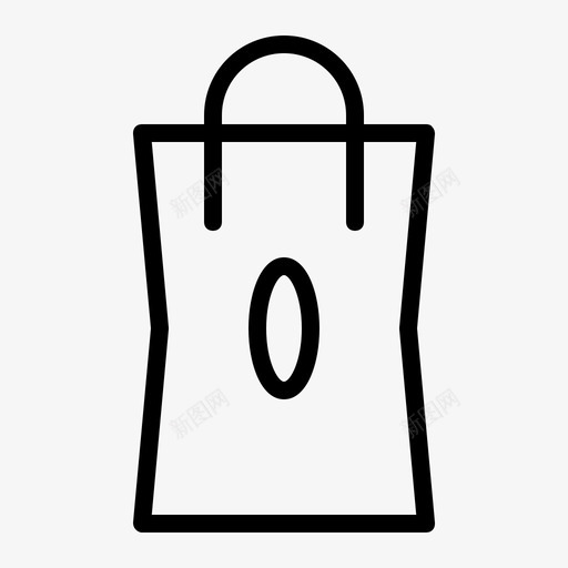 购物袋帆布把手图标svg_新图网 https://ixintu.com 市场 帆布 手提包 把手 购物袋 酒店2