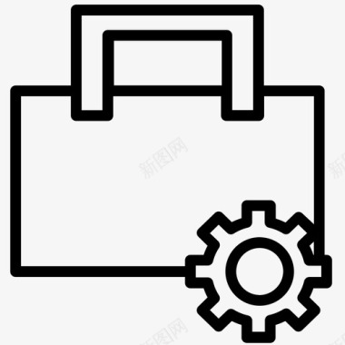 工具箱机械工备件图标图标