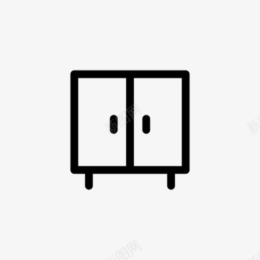门橱柜家具图标图标