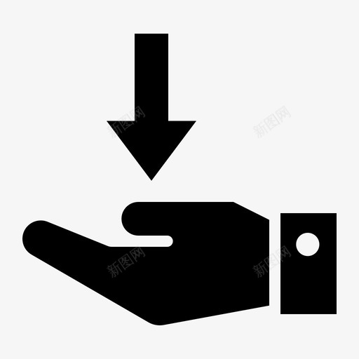 需要需求手图标svg_新图网 https://ixintu.com 必要 手 营销 需求 需要