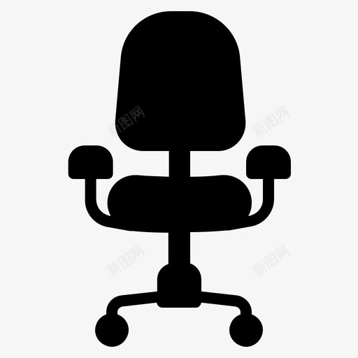 椅子扶手椅家具图标svg_新图网 https://ixintu.com 家具 平面设计设备雕刻 座椅 扶手椅 桌椅平面图 椅子