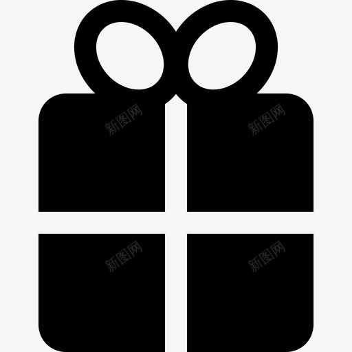 礼品盒包装礼物图标svg_新图网 https://ixintu.com 包装 奖励 电子商务风格 礼品盒 礼物