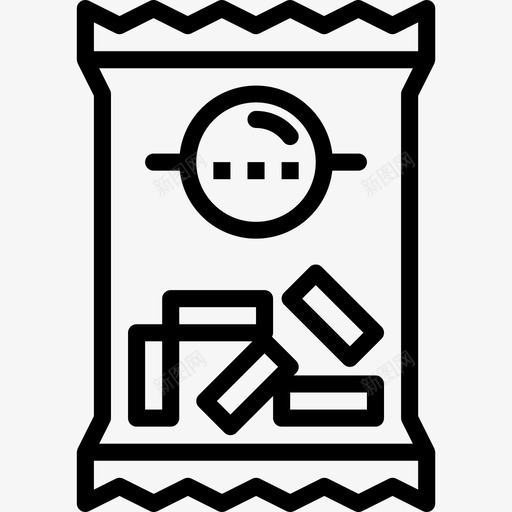 快餐超市21直列图标svg_新图网 https://ixintu.com 快餐 直列 超市21