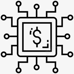 银行网络金融网络银行营销银行网络图标高清图片