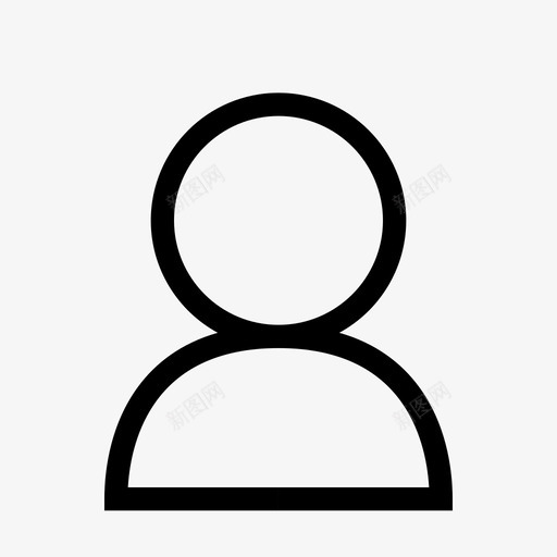用户帐户配置文件图标svg_新图网 https://ixintu.com linewerk界面基础知识 帐户 用户 配置文件