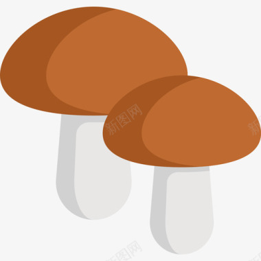 蘑菇感恩节28平的图标图标