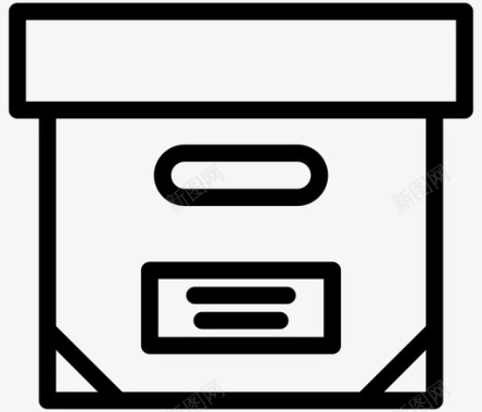 文件箱文件商务图标图标