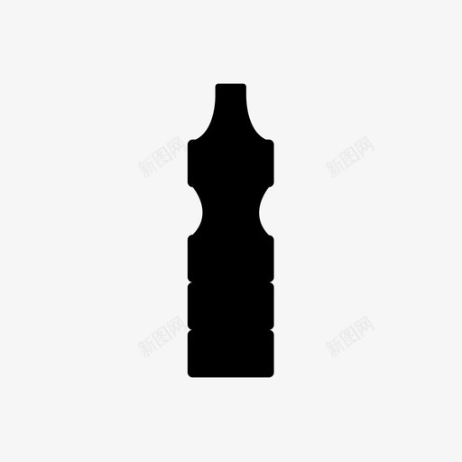 瓶子饮料水图标svg_新图网 https://ixintu.com 水 水瓶 瓶子 饮料