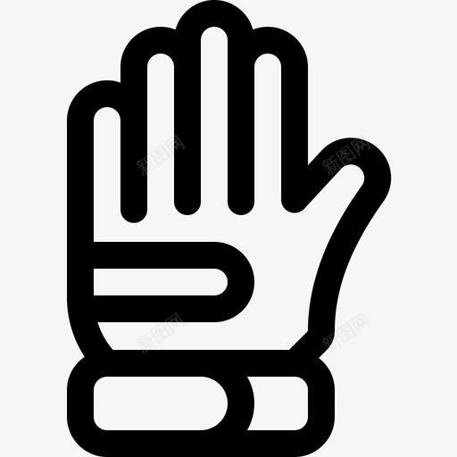 线性手套13图标svg_新图网 https://ixintu.com 3 线性手套1