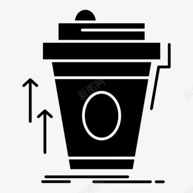 咖啡品牌营销杯子图标图标