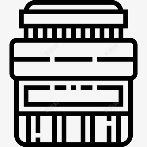 单反相机相机和配件3线性图标svg_新图网 https://ixintu.com 单反相机 相机和配件3 线性