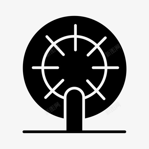 轮子船商业元素和符号隐喻图标svg_新图网 https://ixintu.com 商业元素和符号隐喻 船 轮子