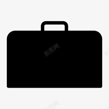 手提箱手提包公文包图标图标