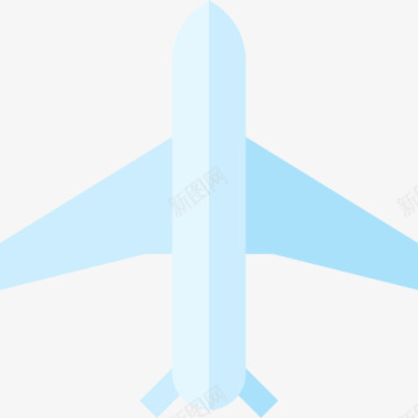 飞机运输52扁平图标图标