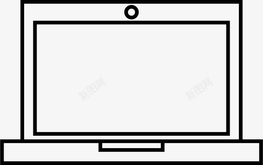 笔记本电脑电脑小工具图标图标
