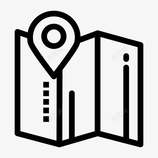 地理位置酒店地图图标svg_新图网 https://ixintu.com 图钉 地图 地理位置 旅游和户外娱乐 酒店
