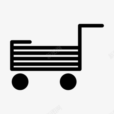 购物车购买购物车交付包裹发送图标图标