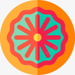 6轮玩具车脉轮拨号6平的图标高清图片
