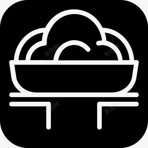 午餐烹饪食物图标svg_新图网 https://ixintu.com 午餐 烹饪 肉 食物