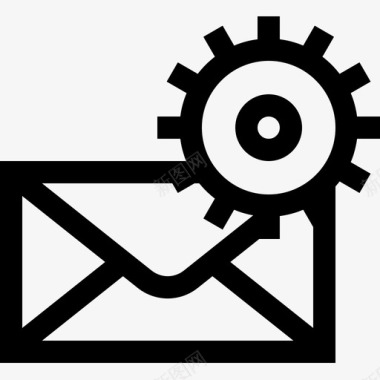 信封电子邮件27直邮图标图标