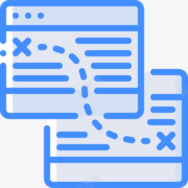 网页搜索引擎优化和网页优化17蓝色图标图标