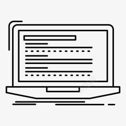代码编码计算机图标图标
