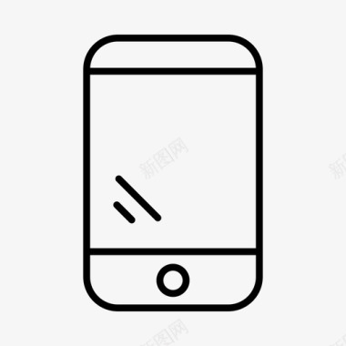手机设备数字屏幕图标图标