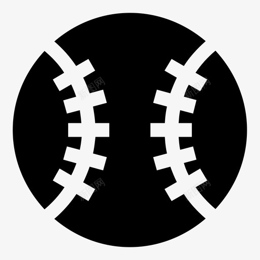 球棒球场地图标svg_新图网 https://ixintu.com 团队 场地 棒球 球 运动 运动员