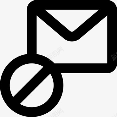 电子邮件电子邮件28直线图标图标
