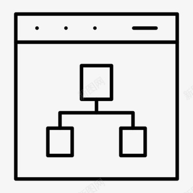网络浏览器连接图标图标