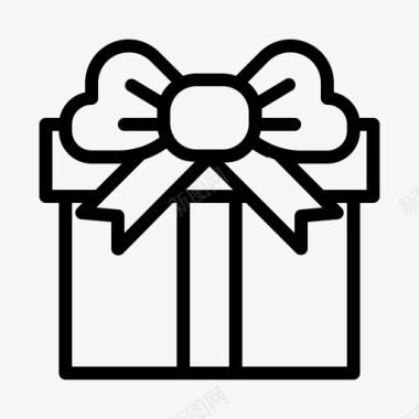 礼品盒爱情礼物图标图标