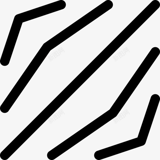 纹理展开线条图标svg_新图网 https://ixintu.com 图案 展开 形状纹理 正方形 纹理 线条