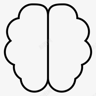 大脑头脑机器学习敏锐图标图标