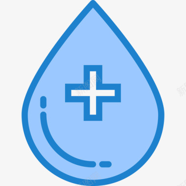 水保健29蓝色图标图标