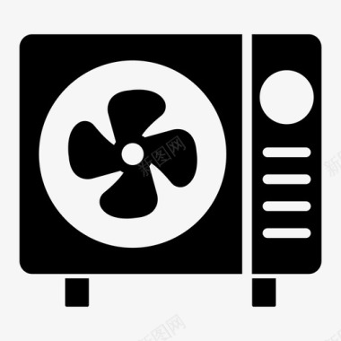 冷却器空气电器图标图标