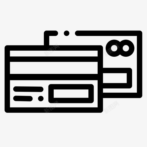 支付电子商务83线性图标svg_新图网 https://ixintu.com 支付 电子商务83 线性