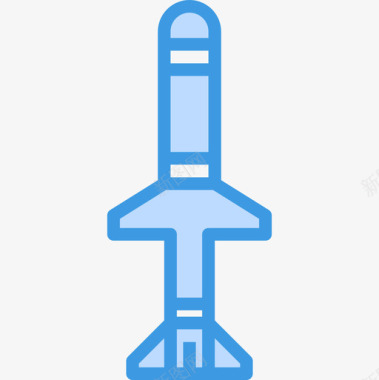 导弹陆军13蓝色图标图标