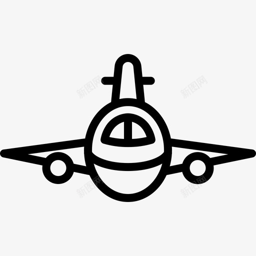 飞机旅客运输图标svg_新图网 https://ixintu.com 旅客 运输 飞机