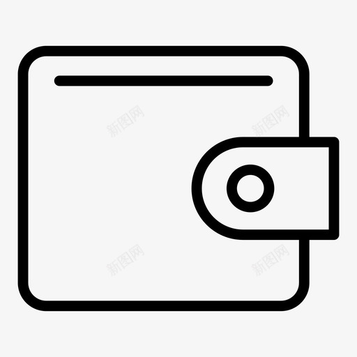 钱包现金金融图标svg_新图网 https://ixintu.com 现金 购物2 金融 钱 钱包
