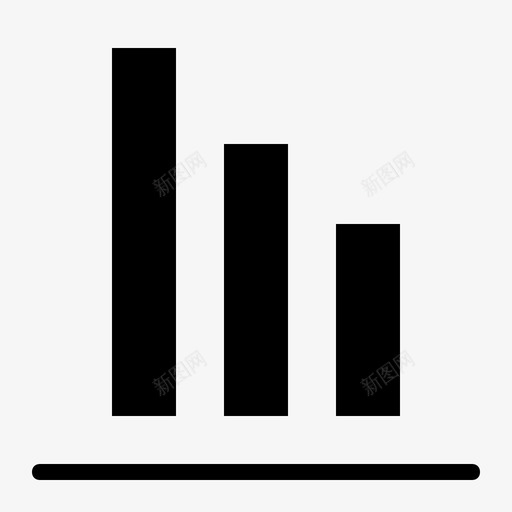图表条形图投资图标svg_新图网 https://ixintu.com 图表 投资 条形图 统计 营销