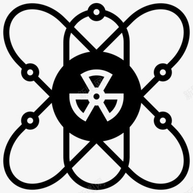 原子核科学图标图标