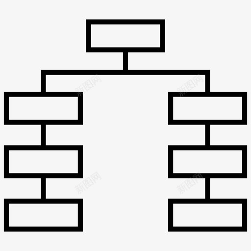 图表公司层次结构图标svg_新图网 https://ixintu.com 公司 图表 层次结构 数据分析夏普