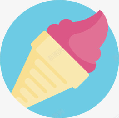 冰淇淋食品111平的图标图标