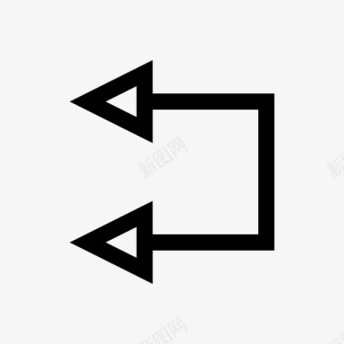 后退箭头退出离开图标图标