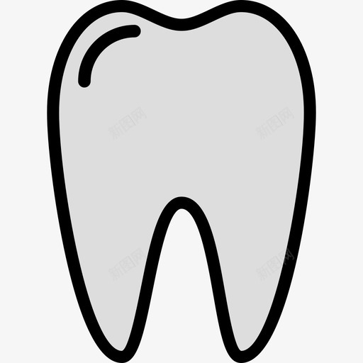 牙齿牙齿6线形颜色图标svg_新图网 https://ixintu.com 牙齿 牙齿6 线形颜色