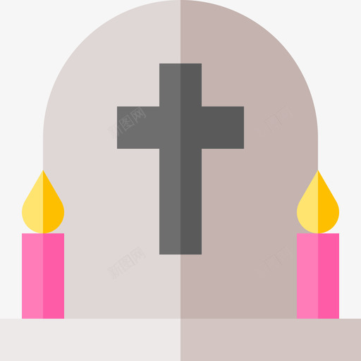 Rip死亡日11Flat图标svg_新图网 https://ixintu.com Flat Rip死亡日11