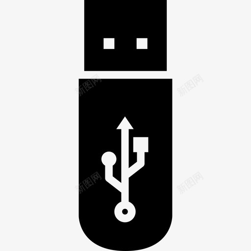 笔驱动器文件pendrive图标svg_新图网 https://ixintu.com pendrive usb 存储器 文件 电子设备标志符号 笔驱动器