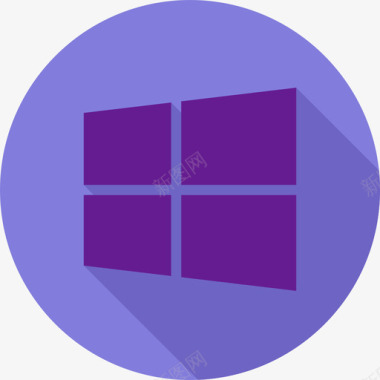 窗口微软平面图标图标