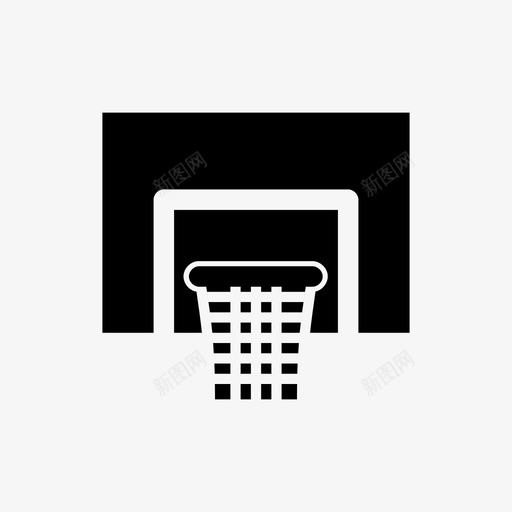篮球圈场地网篮球图标svg_新图网 https://ixintu.com 场地 篮球圈 网篮球 运动