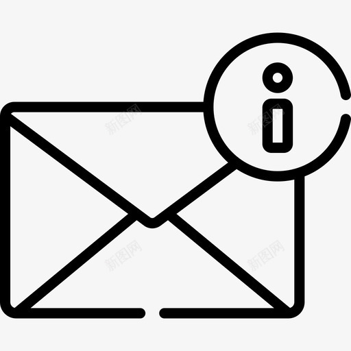 电子邮件电子邮件和消息2线性图标svg_新图网 https://ixintu.com 电子邮件 电子邮件和消息2 线性
